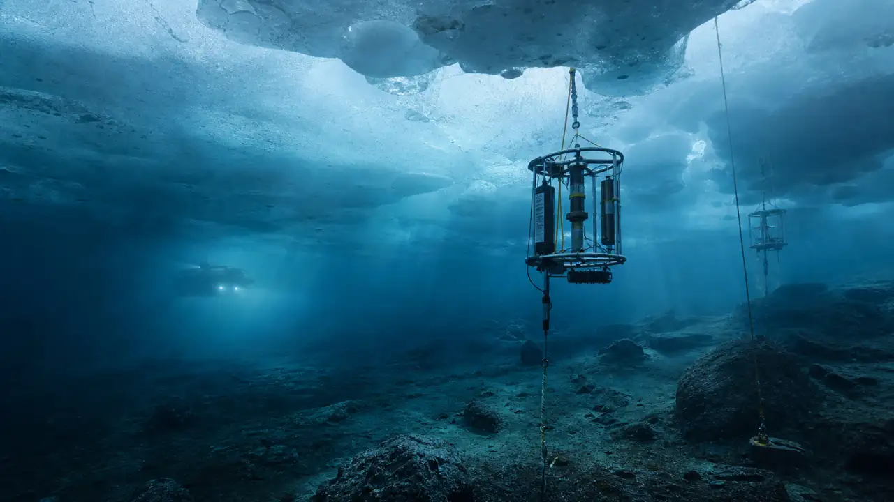 Explore Arctic waters through sea ice dynamics, polar ecology, cold ocean circulation, research logistics, and changing marine conditions. Includes methods a.