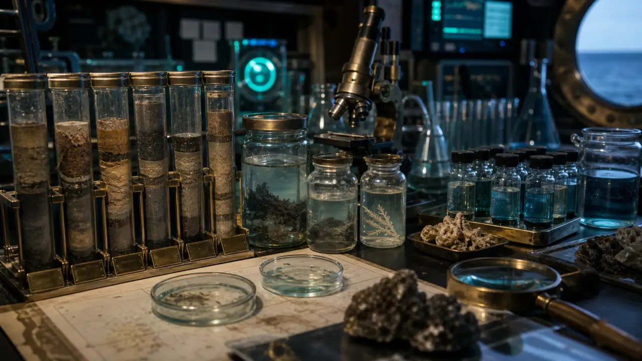 Learn marine laboratory workflows for seawater, sediment, biological samples, quality control, storage, analysis, and research documentation.