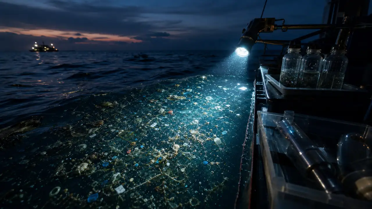Examine ocean pollution sources, monitoring methods, microplastics, nutrient runoff, and practical marine conservation research priorities. Includes methods .